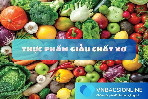 Chất xơ là thực phẩm tốt cho bệnh trĩ