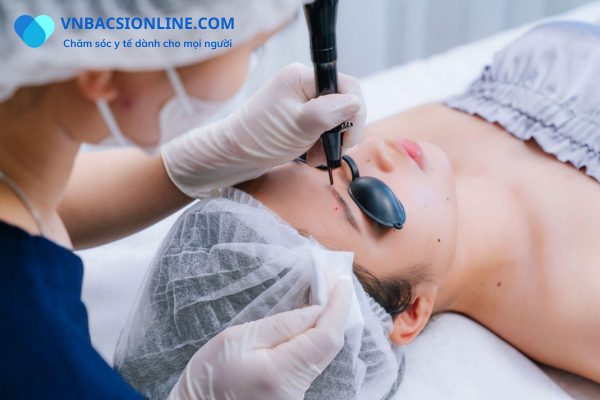 Trị nám ở Bệnh viện Da liễu TPHCM